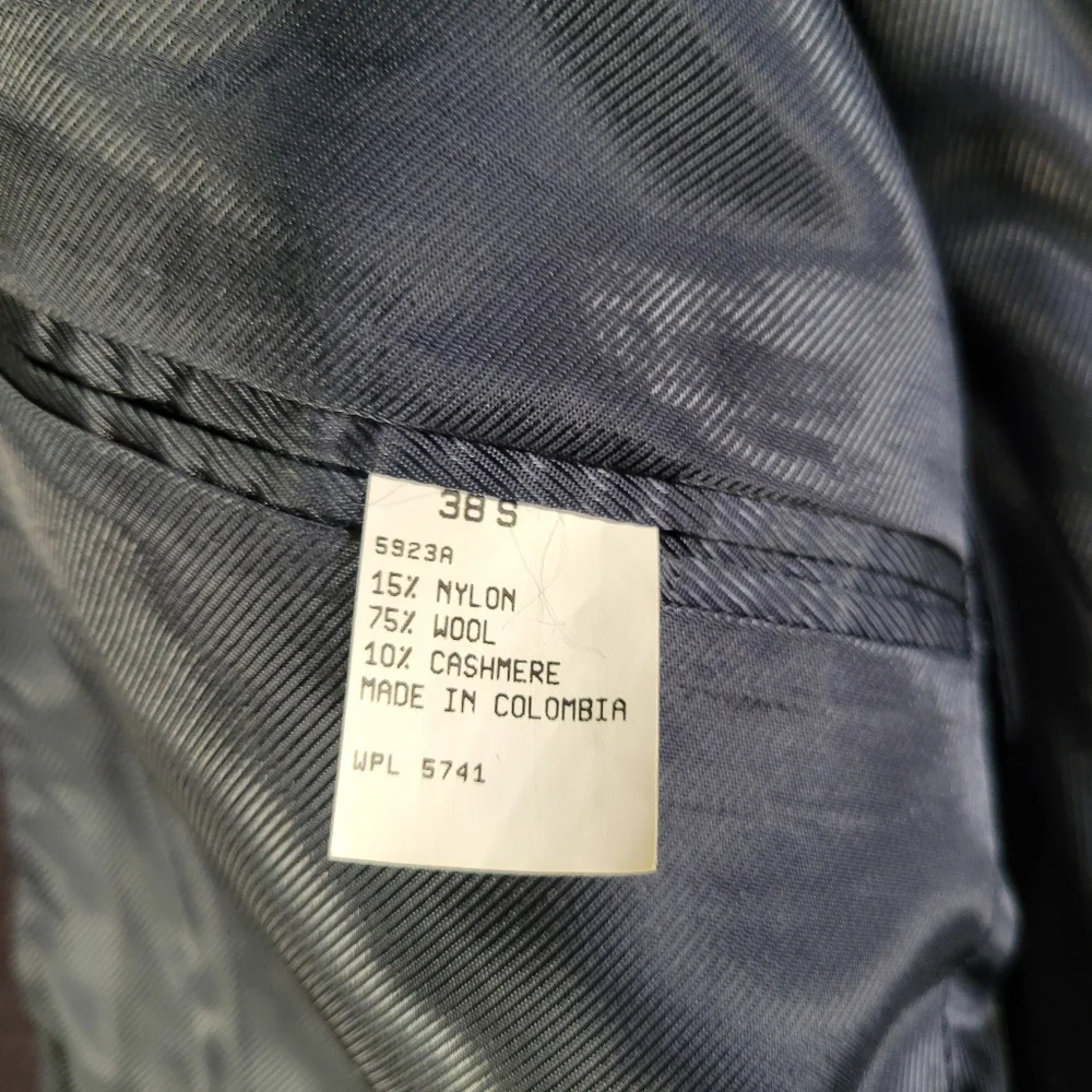 Oscar De La Renta Blazer‎ Cashmere Blend Navy Size 38S